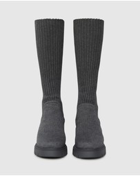 Belle & Bloom - Tokyo Lights Rib Sock Boot
