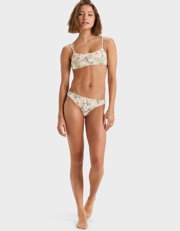 Roxy - Womens Canarias Medium Coverage Bikini Top