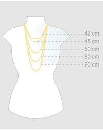 Haze & Glory - Textured Gold Smoky Quartz Necklace in 925 Silver
