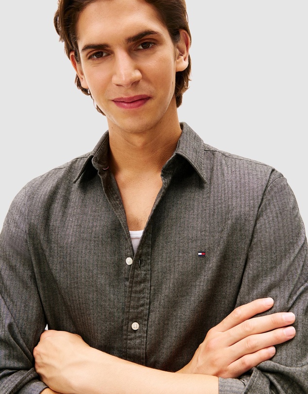 Tommy Hilfiger - Herringbone Flannel Shirt