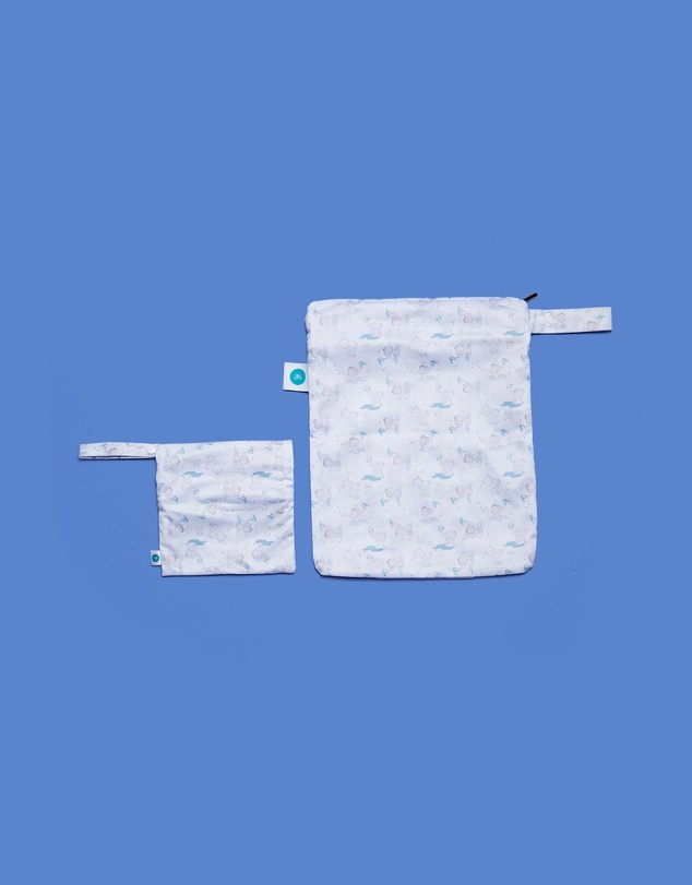 itti bitti - Large and Small Double Pocket Wetbag - Babies-Teens