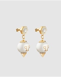 Philipp Plein - Plein Rhapsody Gold-Tone Drop Earrings