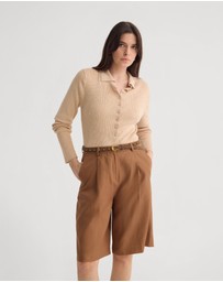 Oxford - Onyx Ribbed Bodysuit