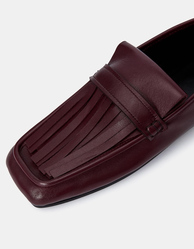 ARKET - Fringe Leather Loafers