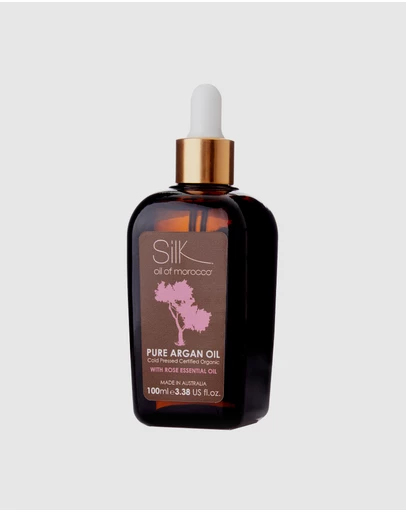 Silk Oil of Morocco - Pure Argan Oil with Rose Essential Oil
