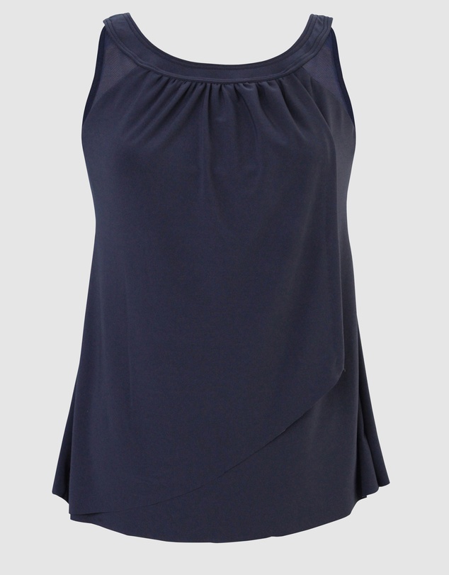 Miraclesuit Swimwear  - Illusionists Ursula Underwired High Neck Tankini Top