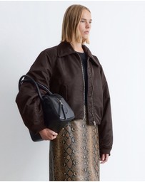 & Other Stories - Cropped Bomber Jacket
