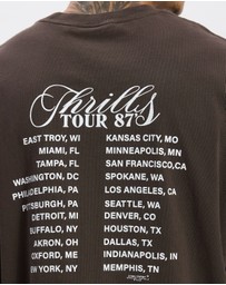 Thrills - Superior Power Box Fit Oversize Cropped Ringer Tee