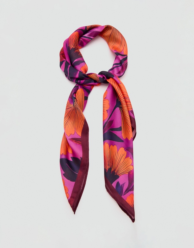 M.N.G - Floral Print Scarf