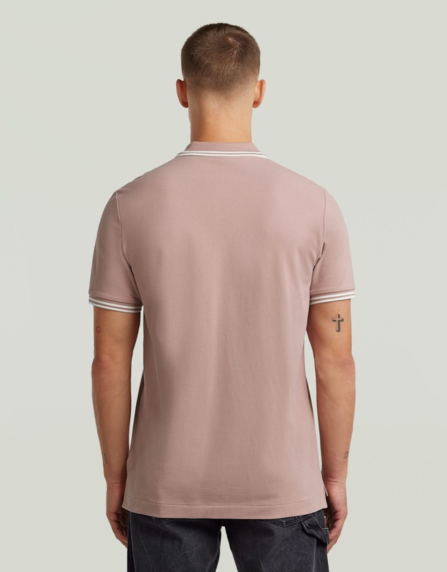 G-Star - Dunda slim stripe polo s\s