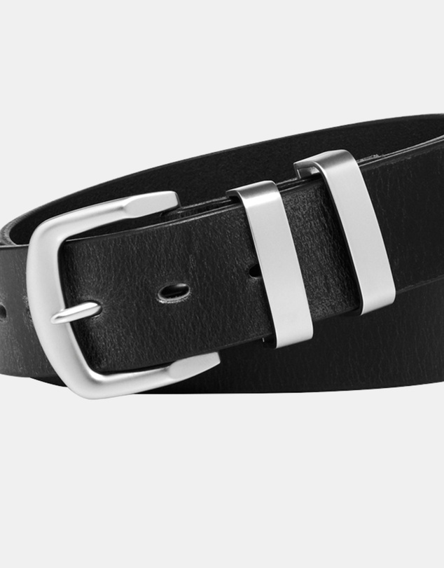 Buckle - Stockman. Australian Made Full Grain Natural Leather Belt. 38mm width.