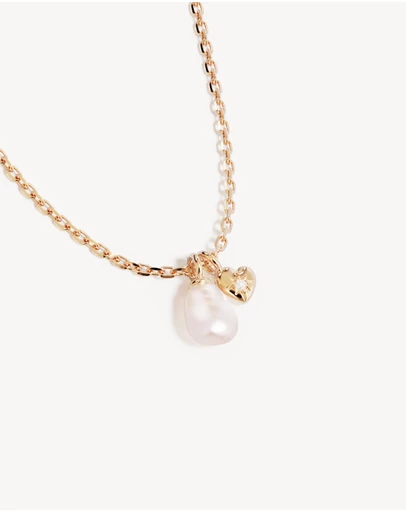 By Charlotte - Under the Moonlight Pearl Necklace