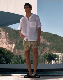 Frescobol Carioca - Alves Linen SS Shirt