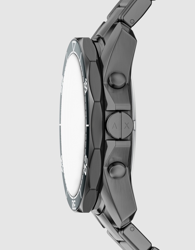 Armani Exchange - Gun-Metal Chronograph Watch
