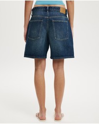 Cotton On - Relaxed Denim Shorts