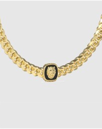 GUESS - GUESS Lion 18mm Coin Necklace