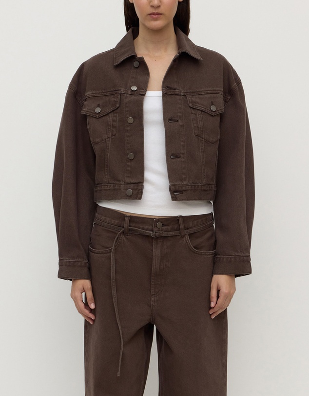 Assembly Label - Cropped Denim Jacket