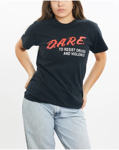 Vintage by The Real Deal - Pre Loved - Vintage 90s D.A.R.E. Tee