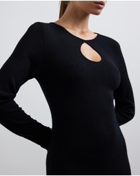 Sofia Irina - Knit Key Hole Dress