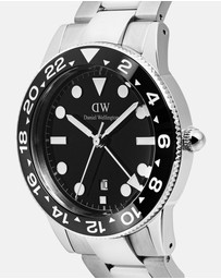 Daniel Wellington - Iconic GMT Link 40mm Ceramic Bezel