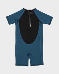 Quiksilver - Toddlers 1.5mm Short Sleeve Back Zip Springsuit