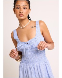 Subtitled - Isidora Shirred Mini Dress