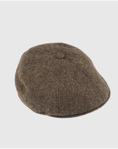DENTS - Abraham Moon Tweed Drivers Cap
