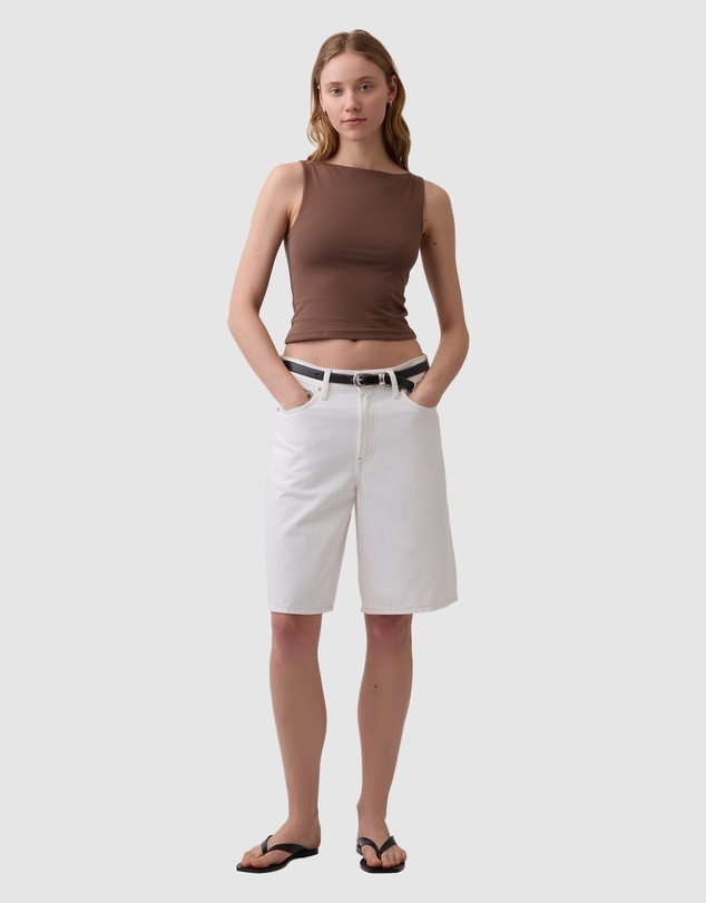 GAP - Closeknit Crop Boat Top
