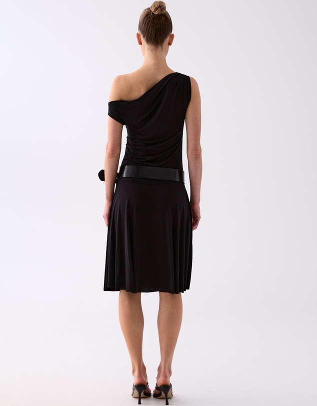 Style Addict - Elara Asymmetric Midi Dress