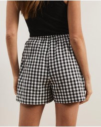 Atmos&Here - Lydia Gingham Shorts