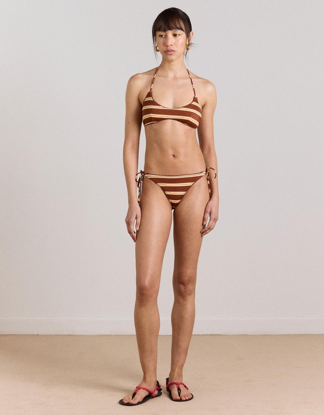 Damson Madder - Trudi Reversible Bikini Top