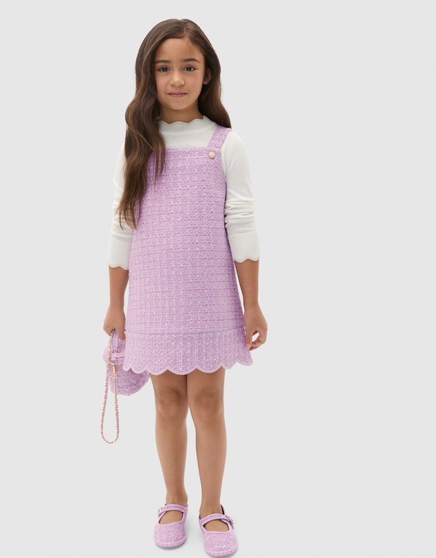 Seed Heritage - Tweed Pleat Pinafore