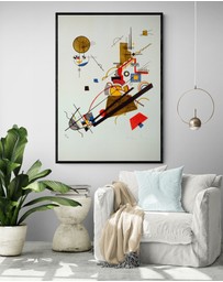 Inka Arthouse - Joyous Ascent by Wassily Kandinsky Art Print