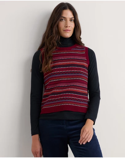 Seasalt - Seasalt Cornwall Red Percella Cove Vest