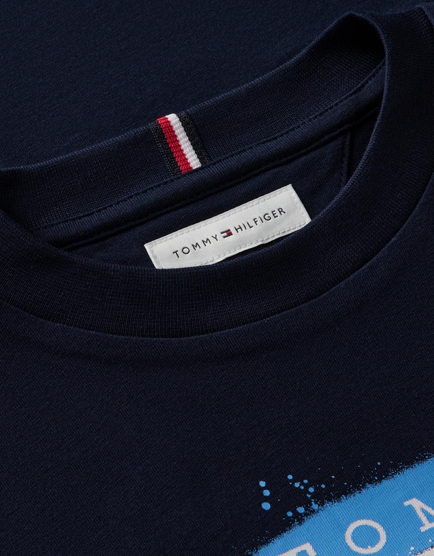 Tommy Hilfiger - Flag Graffiti T-Shirt - Kids-Teens