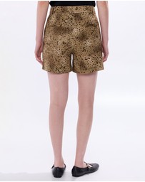Marcs - Spot To The Top Linen Shorts
