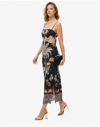 Superdry - Statement Cut-Out Maxi Slim Fit Dress