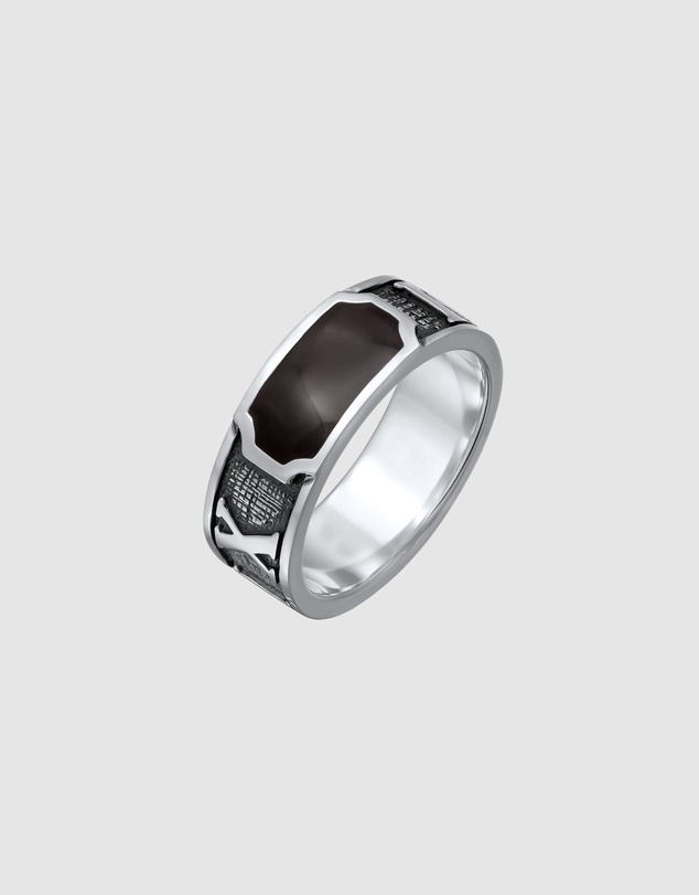 Kuzzoi - ICONIC EXCLUSIVE - Roman Number Band Ring in 925 Sterling Silver