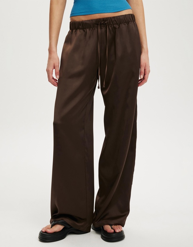 Cotton On - Low Waist Satin Pants