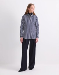 Sportscraft - Hannah Stripe Cotton Silk Shirt