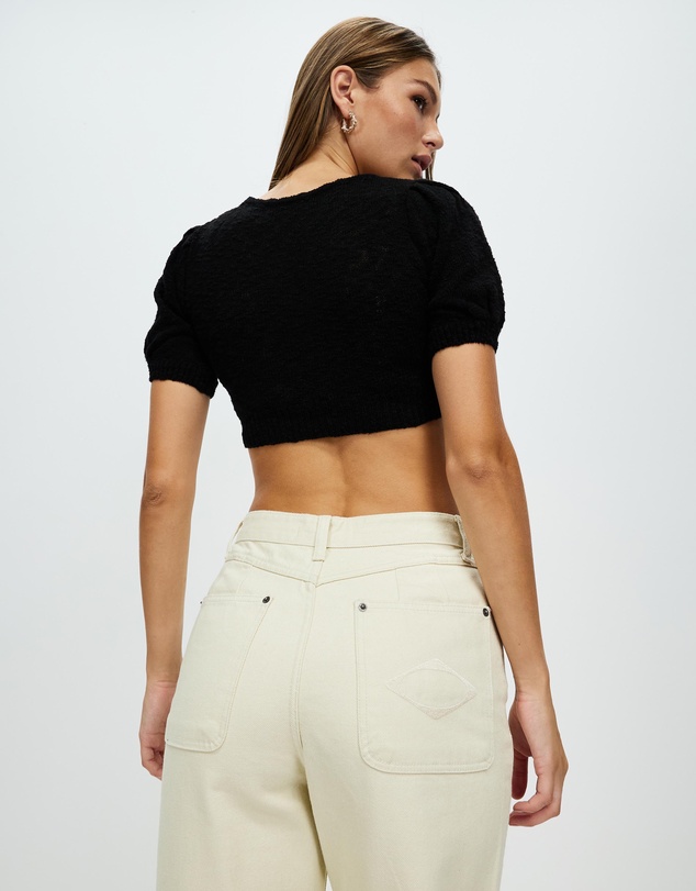 MSCHF - Puff Sleeve Knit Top
