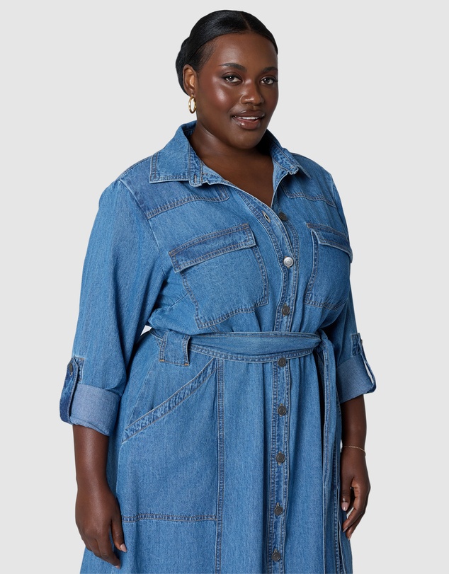 Indigo Tonic - Zara Chambray Maxi Dress