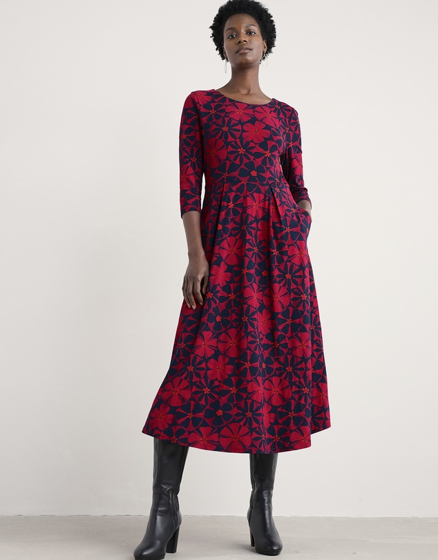 Seasalt - Seasalt Cornwall Red Veronica Dress