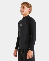 Billabong - Boys 8 to 16 1mm Absolute Natural Ls Wetsuit Top