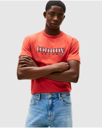 Tommy Jeans - Regular Appliq Graphic SS Tee