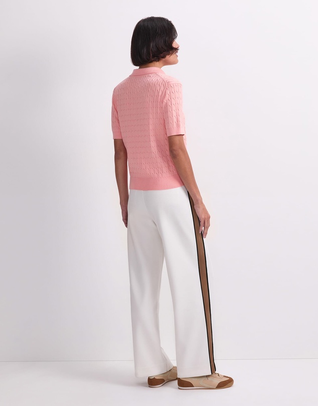 Sportscraft - Chiffon Cotton Cable Polo