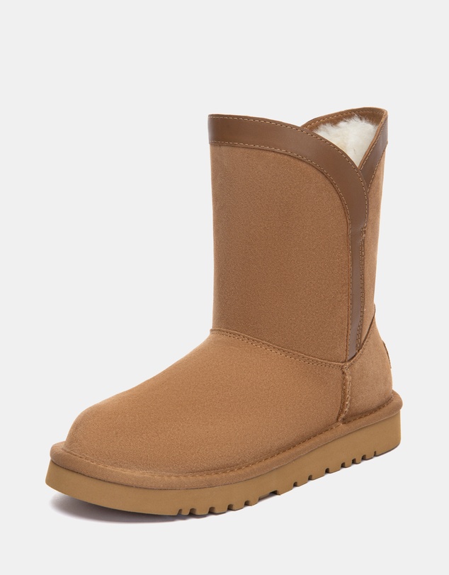 EVERAU - Australian Shepherd Ugg Short Wintra Cow Suede Upper UGG Boots