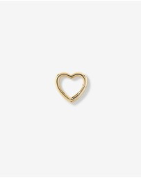 Michael Hill - Heart Connector in 10kt Yellow Gold