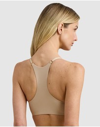 Lauren by Ralph Lauren - Luxe Smoothing Front Close Racerback T-Shirt Bra