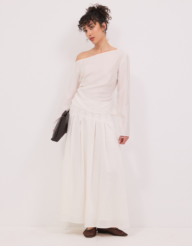 Calli - Amara Pleated Midi Skirt